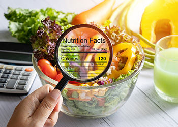Lupa con nutrición